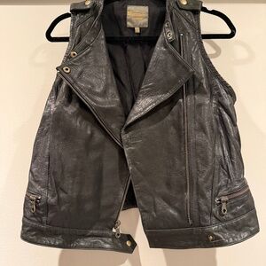 Wear masters Faux Leather Vest